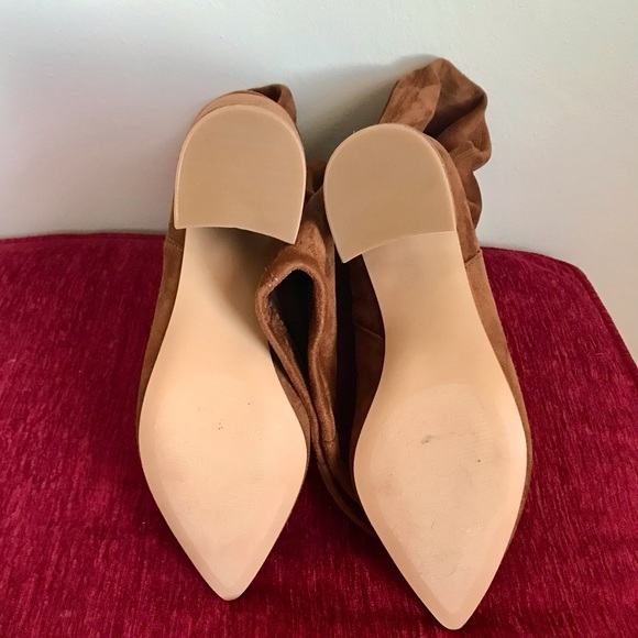 NWT Steve Madden Nifty Over the Knee Boot - Cognac - Sz 7 - Picture 6 of 6